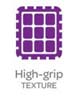 High grip texture