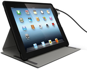 Kensington Folio SecureBack Protective Case & Lock for new iPad and iPad 2