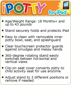 CTA Digital iPotty Features