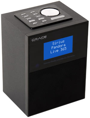 View of the Grace Digital Allegro GDI-IRD4000 Wi-Fi Radio