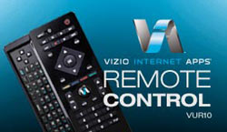 VIZIO Internet Apps remote control graphic