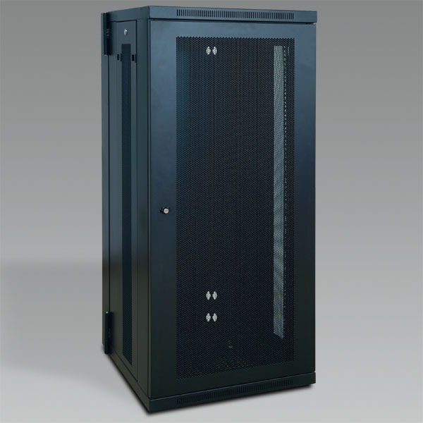 Tripp Lite 26U Wall Mount Rack Enclosure Cabinet with Door and Side ...