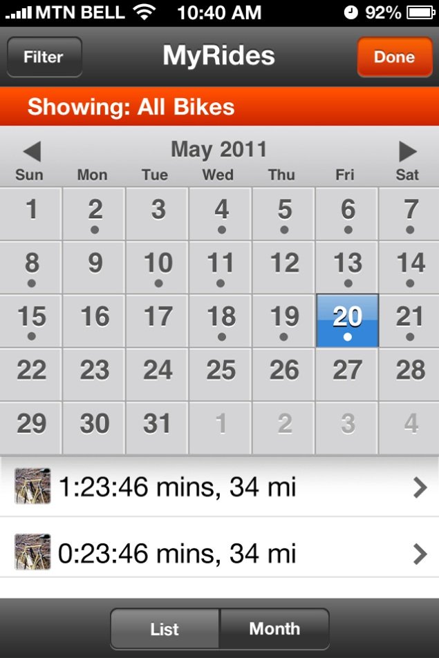 iBike Dash CC Cycling Computer for iPhone 3G/3GS/4 and iPod Touch Cell Phones