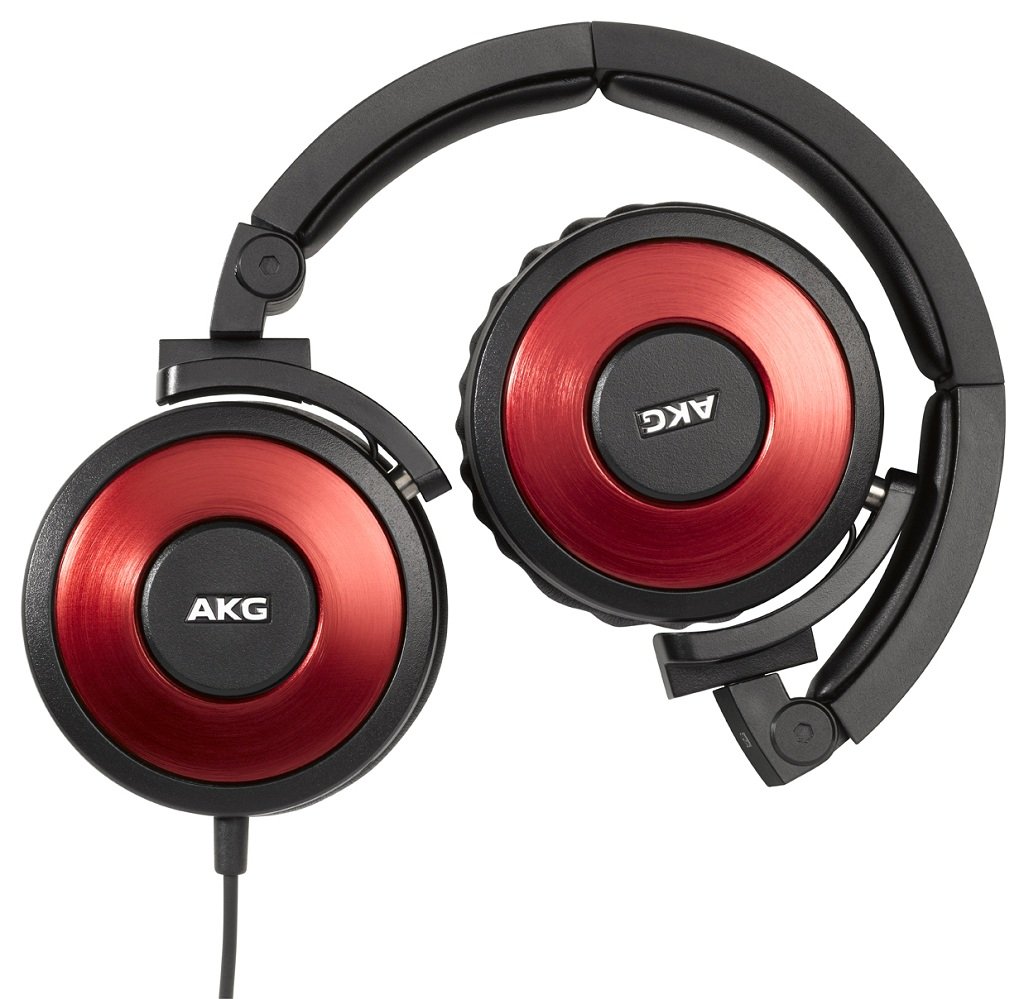 AKG K619RED Premium DJ Headphones with InLine Remote and