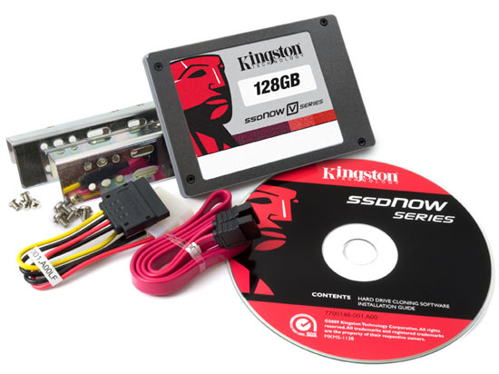 Kingston SSDNow V Series 128 GB SATA 3 GB/s 2.5-inch Solid State Drive ...