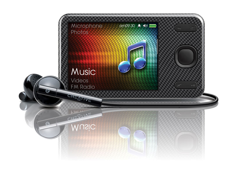 Creative Zen XFi Style 16 GB MP3 and Video Player (Black) Home Audio & Theater