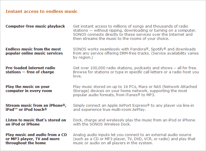 Sonos CR200 Wireless control of your Sonos MultiRoom Music