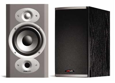 Polk Audio RTi4 bookshelf speakers in black