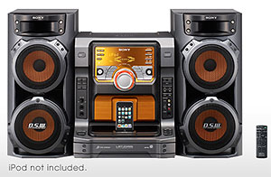 sony dsw music system