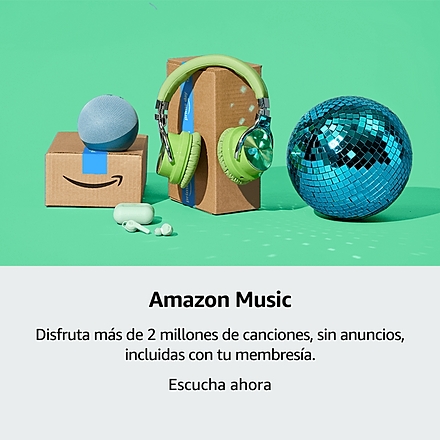 Amazon Music Disfruta más de 2 millones de canciones, sin anuncios, incluidas con tu membresía. Escucha ahora Escucha ahora