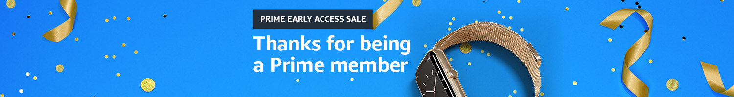 Thanks for being a Prime member.