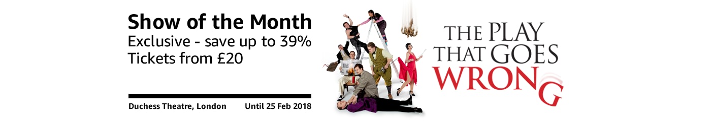 The play that goes wrong tickets