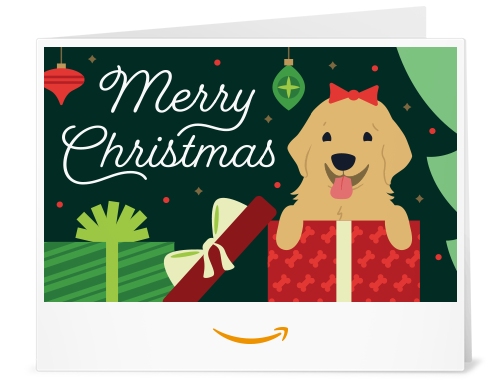 Amazon com Amazon Gift Card - Christmaspuppy Noto Printfold V2016 Us Main. CB448972469 