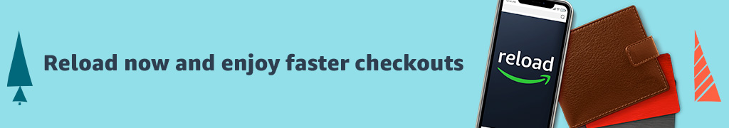 Reload now and enjoy faster checkouts