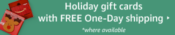 Holidy gift cards with one-day free shipping