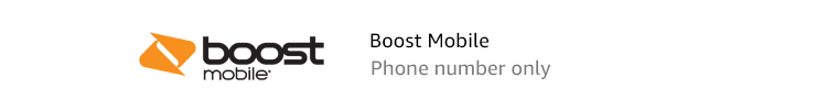 Boost Mobile | Phone number only