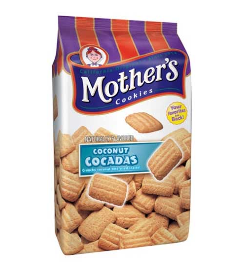 Mother's Coconut Cocadas Cookies, 14Ounce Bags (Pack of 4)