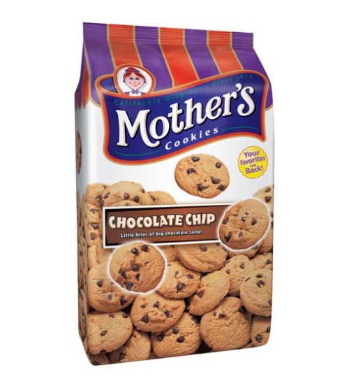 Mother's Chocolate Chip Cookies, 12 Ounce (Pack of 4)