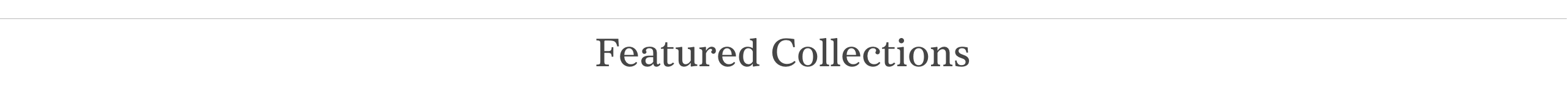 Featured Collections