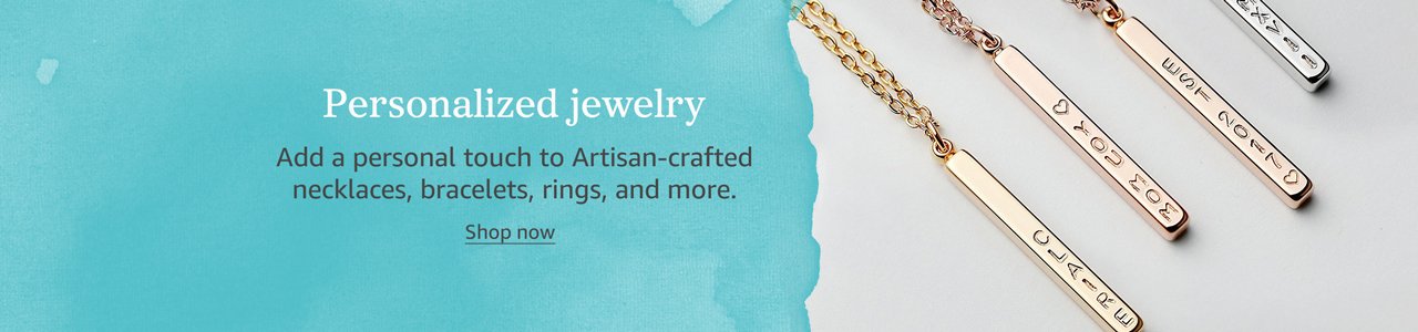 Handcrafted, Personalized Jewelry