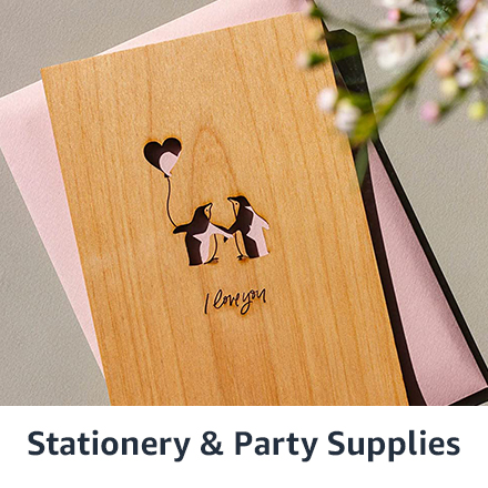 Stationery and party supplies
