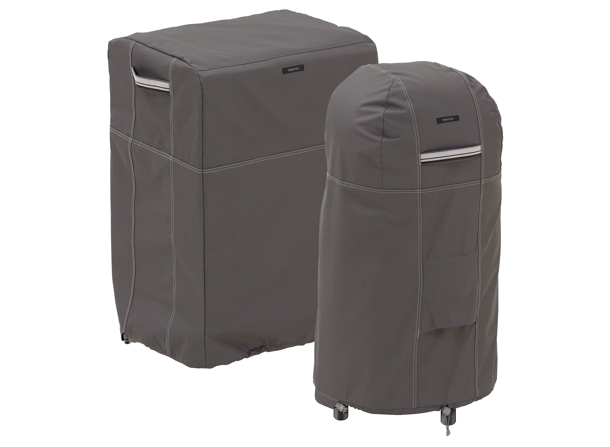 Classic Accessories Ravenna WaterReistant 19 Inch Round Smoker Grill Cover