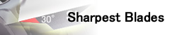 30-degree Sharpest Blades