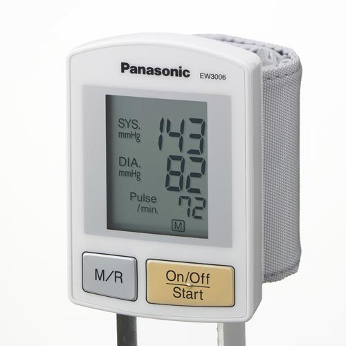 Panasonic EW3006S Wrist Blood Pressure Monitor Salud y Cuidado Personal