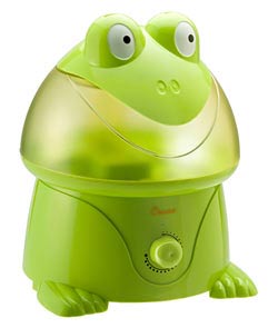Crane Ultrasonic Cool Mist Humidifier, Frog (1 Gallon