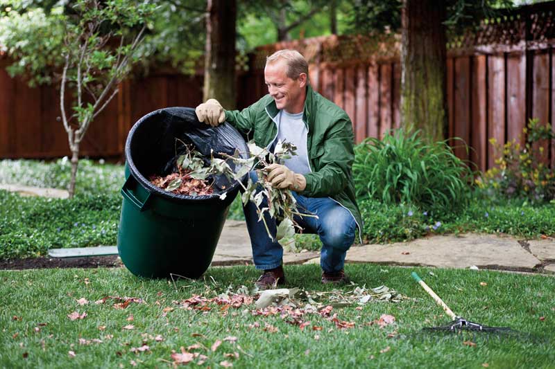 Glad ForceFlex Extra Strong Lawn and Leaf Drawstring Trash