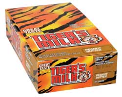 Schiff Tiger's Milk Nutrition Bar?? Peanut Butter 1.23-Ounce Bars in 24-Count Boxes Product Shot