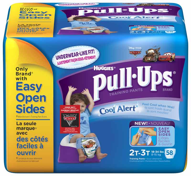 Huggies PullUps Training Pants with Cool Alert, Boys, 2T3T, 58 Count Health