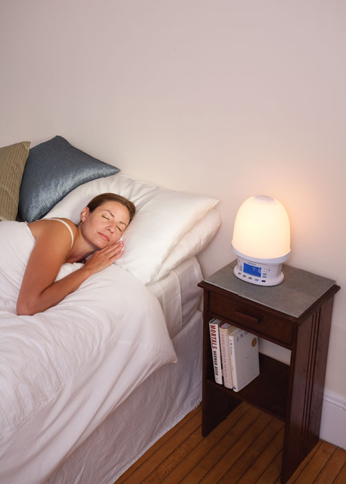 Verilux Rise and Shine Natural Wakeup Light, White Health