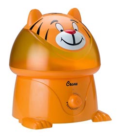 Crane Ultrasonic Cool Mist Humidifier, Tiger (1 Gallon)