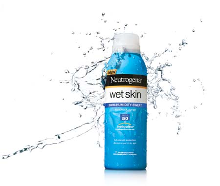 Neutrogena Wet Skin Sunblock Spray SPF 50