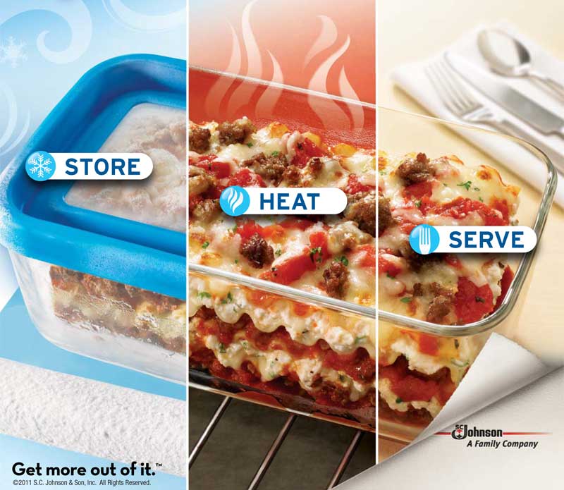 Ziploc VersaGlass Container, Variety Pack, 3Count Health