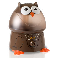 Crane Adorable Ultrasonic Cool Mist Humidifier, Owl