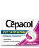 Sore Throat + Cough Lozenges Mixed Berry