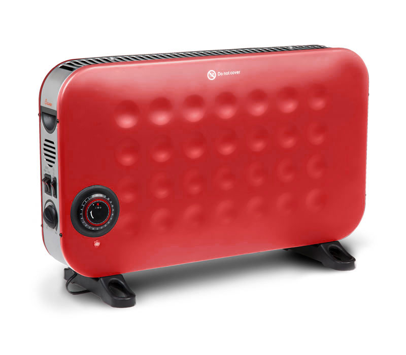 Crane Convection Heater, Red Home & Kitchen