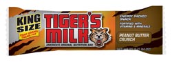 Schiff Tiger's Milk Nutrition Bar, King Size Peanut Butter Crunch Product Shot