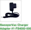 SweeperVac Charger Adapter #1-FS4000-000