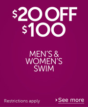 $20 Off $100 Swim