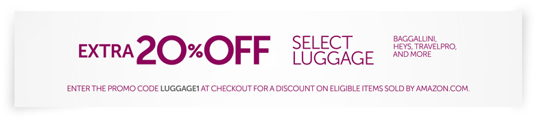 Extra 20% Off Luggage