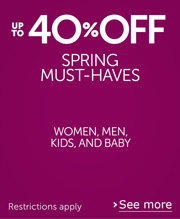 Up to 40% Off Spring Essentials
