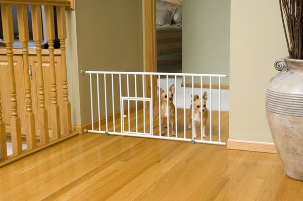 Carlson 24-Inch Wide Pet Gate Extension - Expand Your Extra Tall Pet Gate Coverage