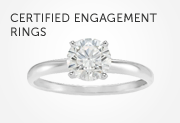 Certified Engagement Rings