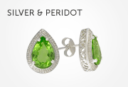 Silver & Peridot