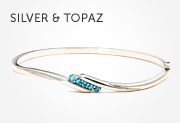 Silver & Topaz