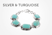 Silver & Turquoise