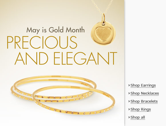 May is Gold Month: Precious and Elegant